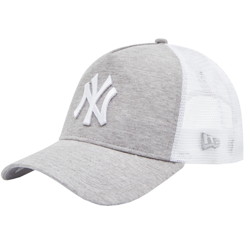 Textilní doplňky Muži Kšiltovky New-Era Jersey Ess 9FORTY New York Yankees Trucker Cap Šedá