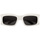 Hodinky & Bižuterie sluneční brýle Balenciaga Occhiali da Sole  New Hourglass BB0291S 004 Bílá