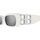 Hodinky & Bižuterie sluneční brýle Balenciaga Occhiali da Sole  BB0096S 020 Bílá