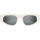 Hodinky & Bižuterie Ženy sluneční brýle Balenciaga Occhiali da Sole  Dynasty BB0095S 021 Bílá