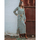 Textil Ženy Společenské šaty Isla Bonita By Sigris Dlouhé Midi Šaty Béžová