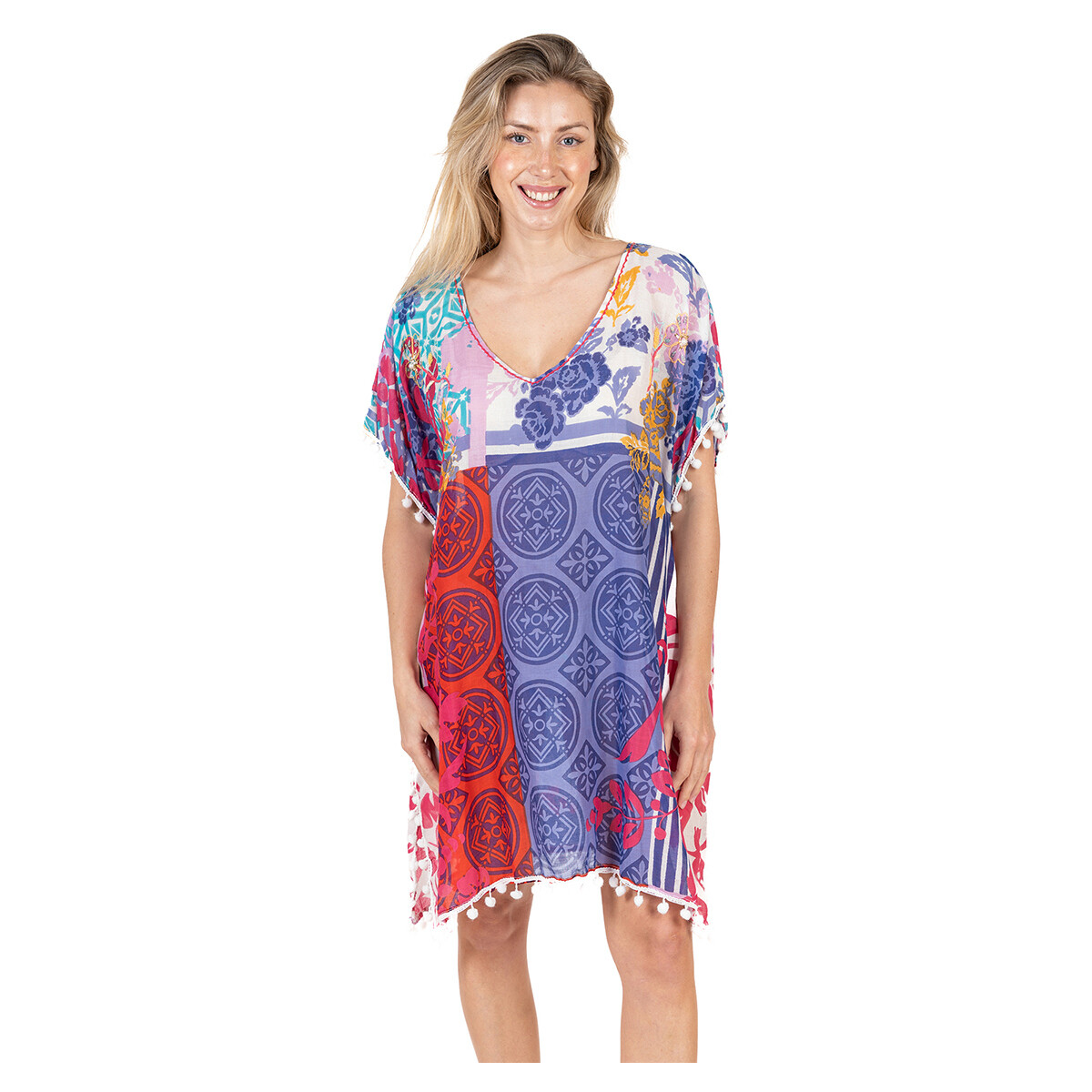 Textil Ženy Plážový šátek Isla Bonita By Sigris Pončo           