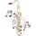 Bydlení Sošky a figurky Signes Grimalt Saxofon Nástěnný Ornament Béžová