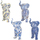 Bydlení Sošky a figurky Signes Grimalt Slon Obrázek 4 Jednotky Modrá