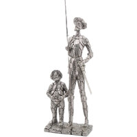 Bydlení Sošky a figurky Signes Grimalt Obrázek Don Quixote Stříbrná       