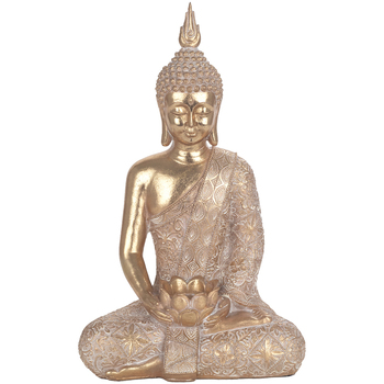 Bydlení Sošky a figurky Signes Grimalt Buddha Postava Meditace Zlatá