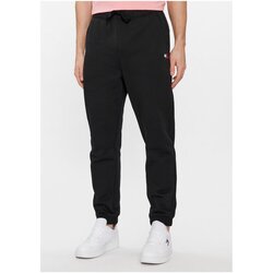 Textil Muži Teplákové kalhoty Tommy Jeans DM0DM18355 Černá