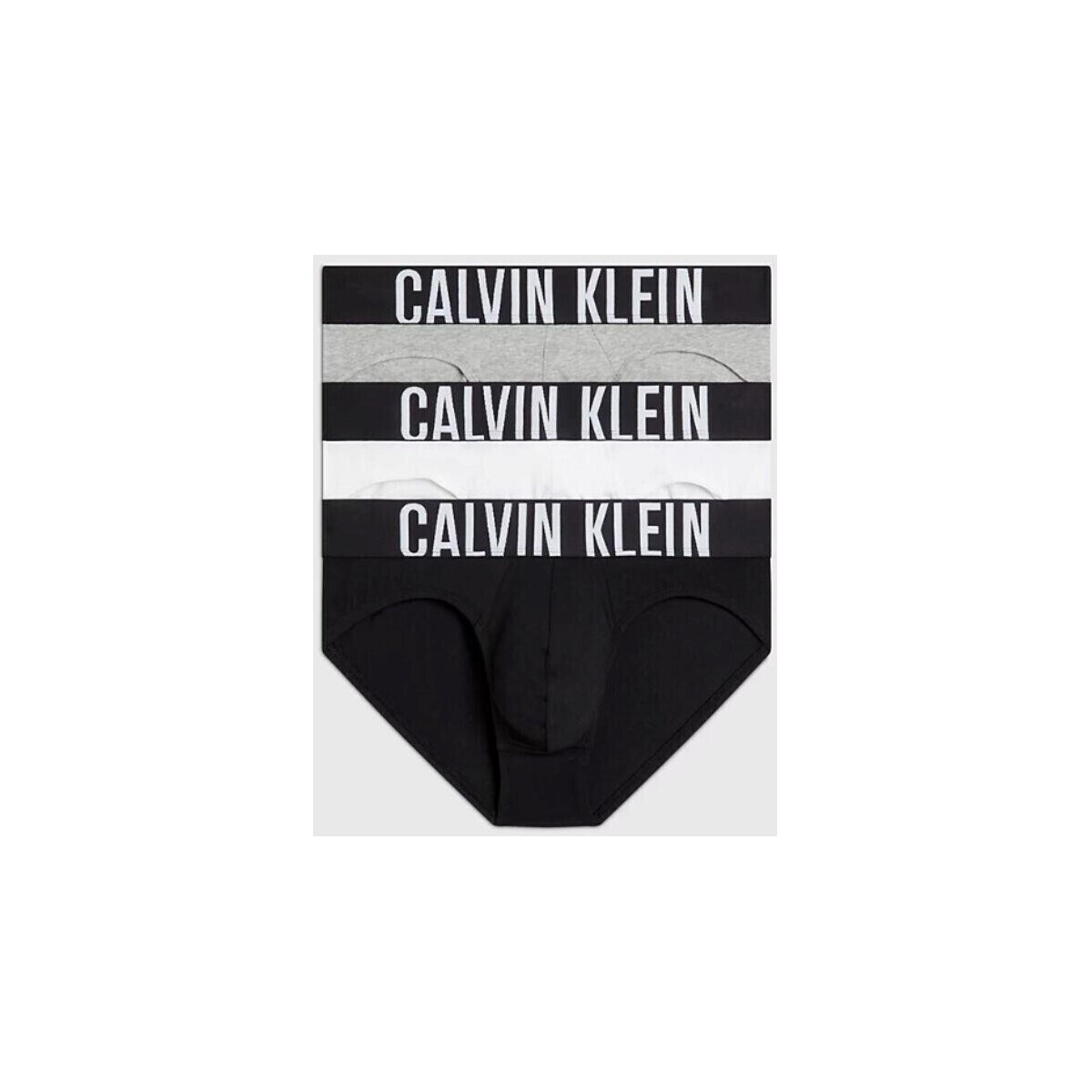 Spodní prádlo Muži Trenýrky Calvin Klein Jeans 000NB3607AMP1 HIP BRIEF 3PK           