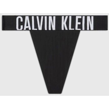 Calvin Klein Jeans  000QF7638EUB1 THONG  Slipy Černá