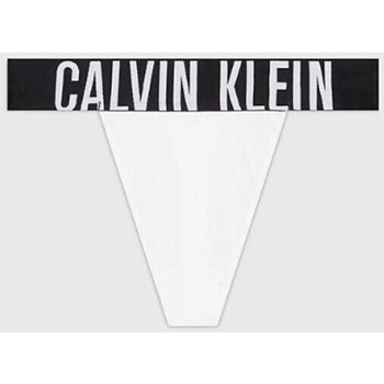 Calvin Klein Jeans  000QF7638E100 THONG  Slipy Bílá