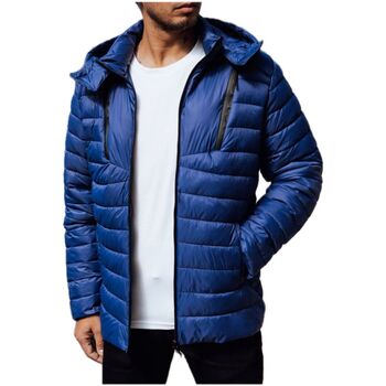 Textil Muži Prošívané bundy D Street Pánská přechodová bunda Blancherne modrá Tmavě modrá