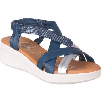 Oh My Sandals Sandály KOSE 5406 - Modrá