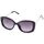 Hodinky & Bižuterie Ženy sluneční brýle Moodo Dámské sluneční brýle Analoena Cat-eye Černá sklíčka Zlatá