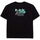 Textil Muži Trička s krátkým rukávem Munich T-shirt oversize awesome Černá