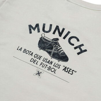 Munich T-shirt vintage Šedá
