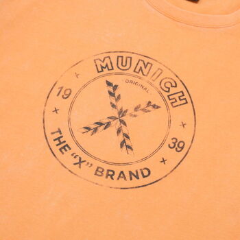 Munich T-shirt vintage Oranžová