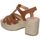 Boty Ženy Sandály MTNG 51729-NVW Hnědá