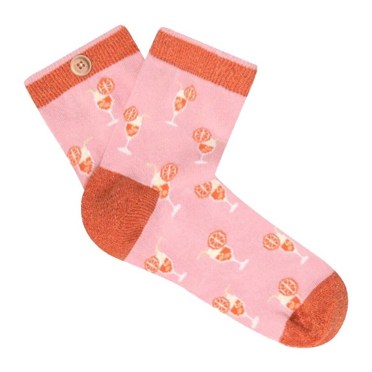 Spodní prádlo Ženy Ponožky Cabaia CAB946QRZG SOCKS NAILA ET ANTOINE Růžová