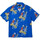 Textil Muži Košile s dlouhymi rukávy Huf Chemise skidrokyo ss resort top Modrá