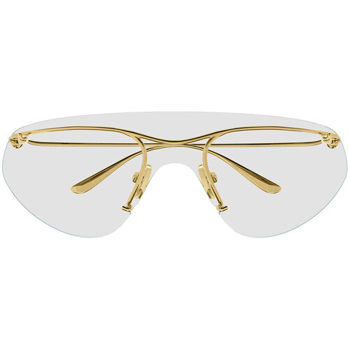 Hodinky & Bižuterie sluneční brýle Bottega Veneta Occhiali da Sole  BV1272S 001 Zlatá