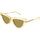 Hodinky & Bižuterie sluneční brýle Bottega Veneta Occhiali da Sole  BV1265S 004 Žlutá