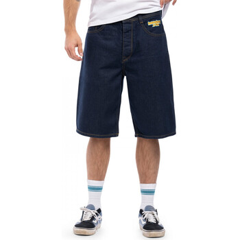 Textil Kraťasy / Bermudy Homeboy X-tra baggy denim shorts Modrá