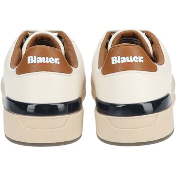 Blauer Sneaker Béžová