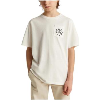 Textil Chlapecké Trička s krátkým rukávem Scalpers  Bílá