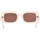 Hodinky & Bižuterie Ženy sluneční brýle Luna Collection 69876 Bílá