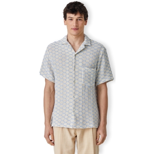 Textil Muži Košile s dlouhymi rukávy Portuguese Flannel Net Shirt - Blue Béžová