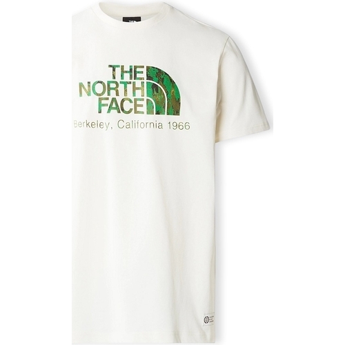 Textil Muži Trička & Pola The North Face Berkeley California T-Shirt - White Dune Bílá