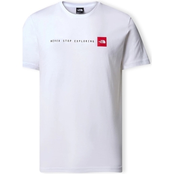 The North Face T-Shirt Never Stop Exploring - White Bílá