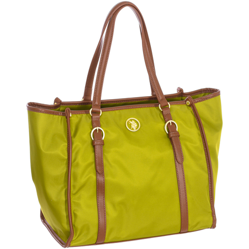 Taška Ženy Velké kabelky / Nákupní tašky U.S Polo Assn. BEUHU5922WIP-GREENTAN Zelená