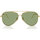 Hodinky & Bižuterie sluneční brýle Ray-ban Occhiali da Sole  Reverse RBR0101S 001/82 Zlatá
