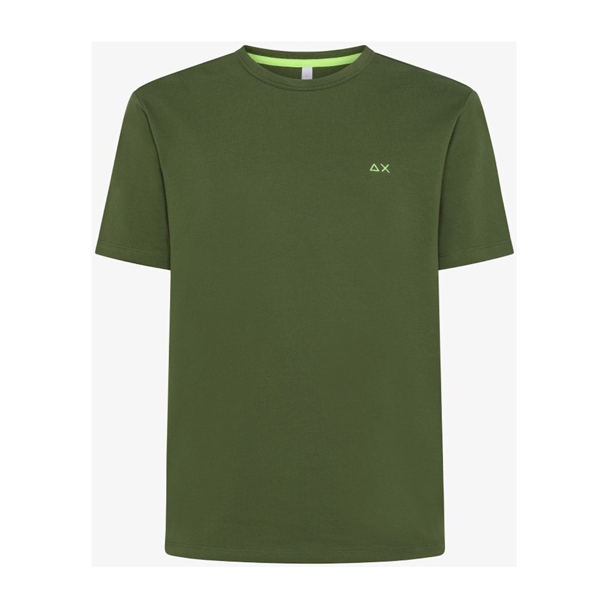 Textil Muži Trička s krátkým rukávem Sun68 T34123 Zelená