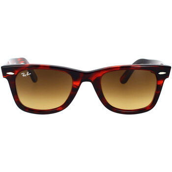 Hodinky & Bižuterie sluneční brýle Ray-ban Occhiali da Sole  Wayfarer RB2140 136285 Červená