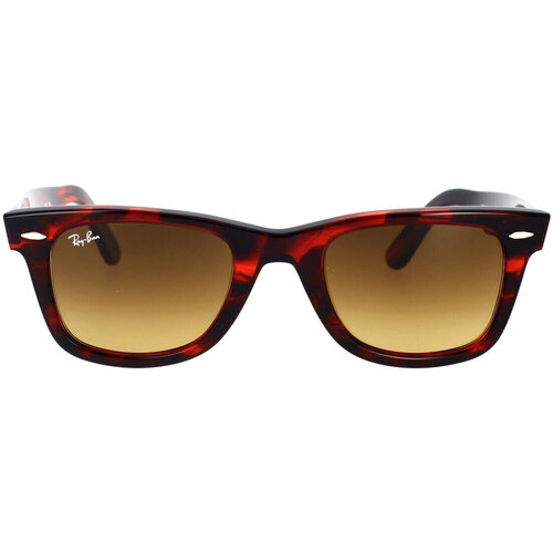 Hodinky & Bižuterie sluneční brýle Ray-ban Occhiali da Sole  Wayfarer RB2140 136285 Červená