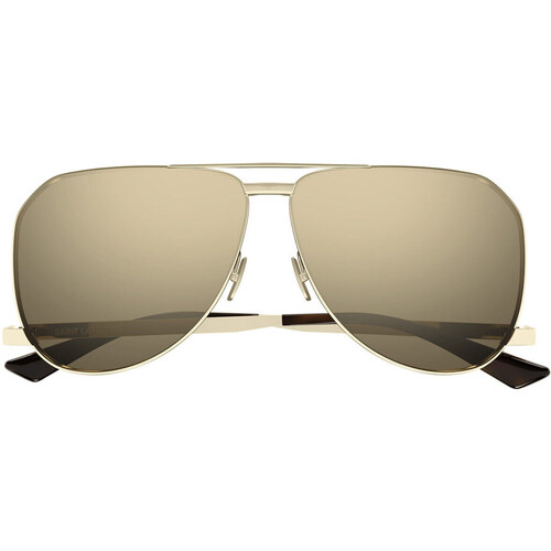 Hodinky & Bižuterie Muži sluneční brýle Yves Saint Laurent Occhiali da Sole Saint Laurent SL 690 Dust 004 Zlatá