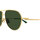 Hodinky & Bižuterie sluneční brýle Bottega Veneta Occhiali da Sole  BV1302S 003 Zlatá