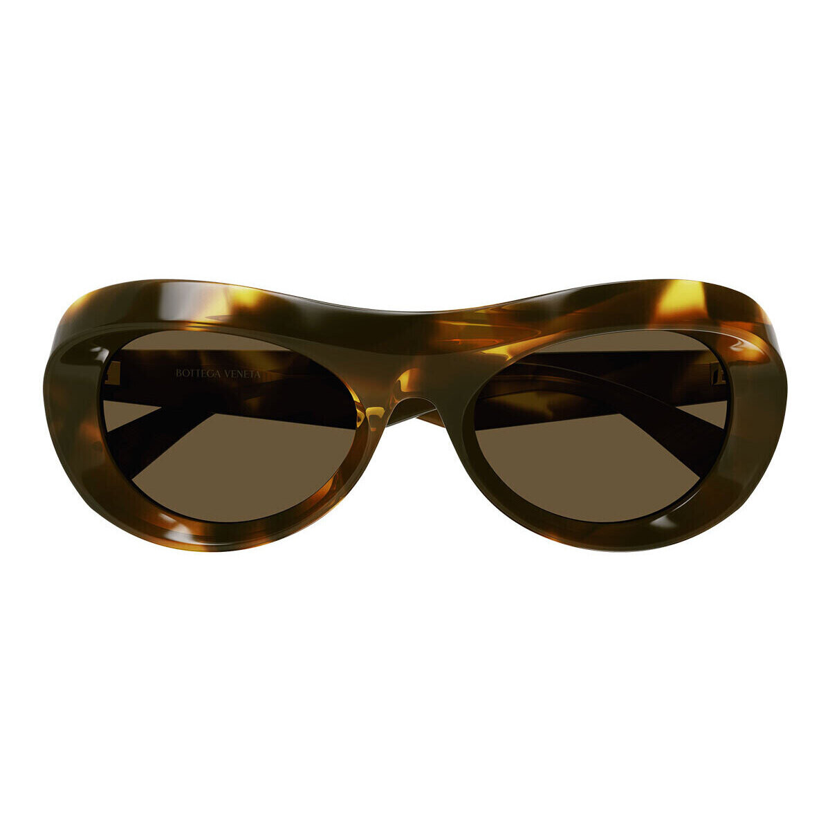 Hodinky & Bižuterie Ženy sluneční brýle Bottega Veneta Occhiali da Sole  BV1284S 002 Hnědá