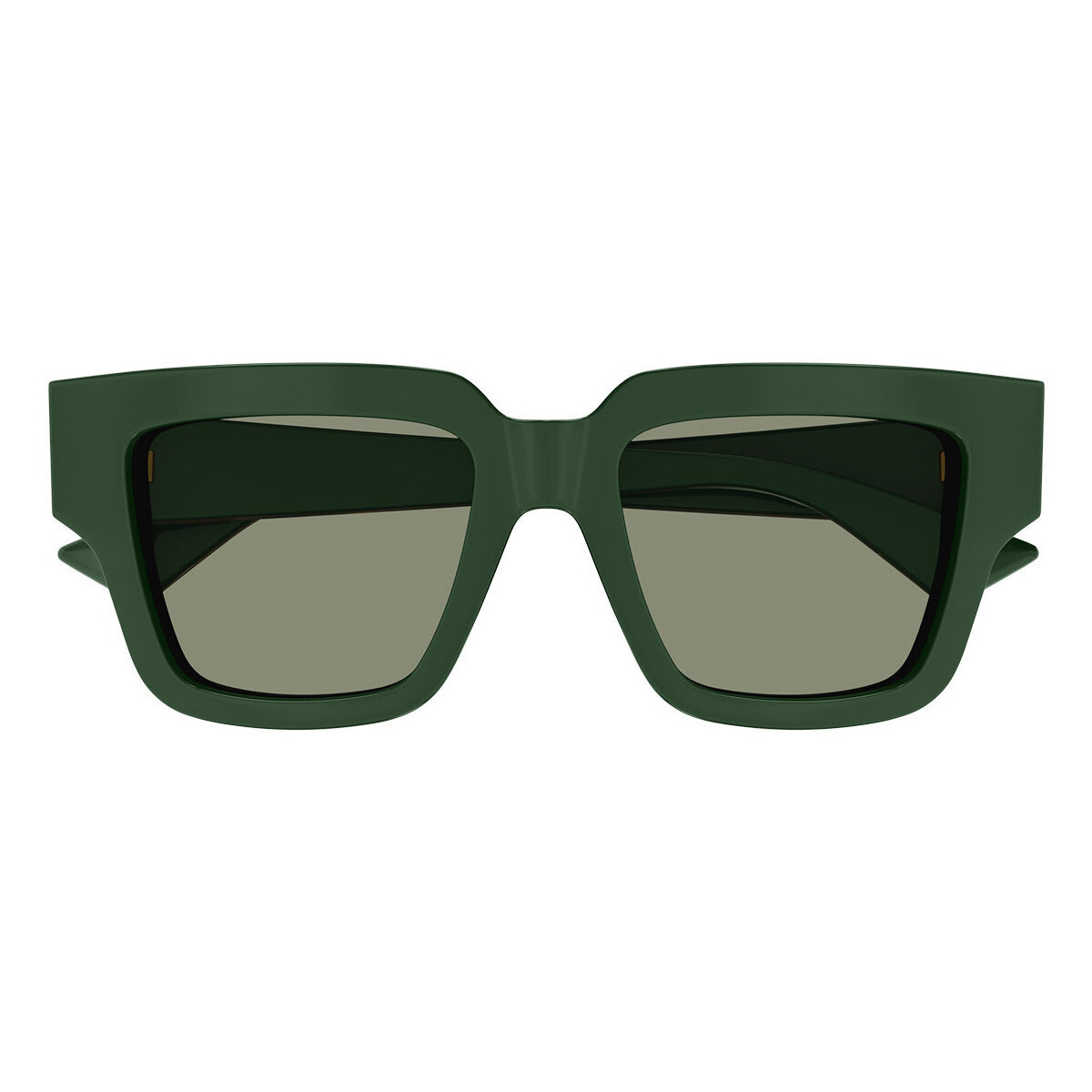 Hodinky & Bižuterie Ženy sluneční brýle Bottega Veneta Occhiali da Sole  BV1276S 003 Zelená