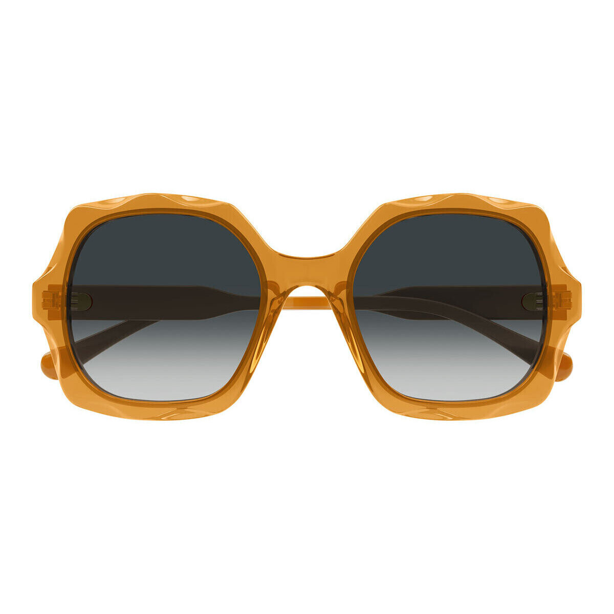 Hodinky & Bižuterie Ženy sluneční brýle Chloe Occhiali da Sole Chloé CH0226S 004 Oranžová