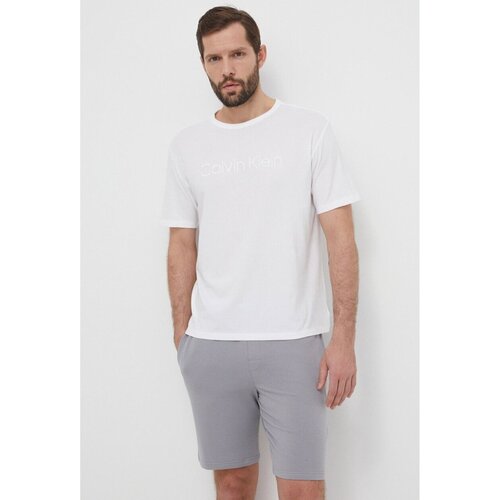 Textil Muži Trička s krátkým rukávem Calvin Klein Jeans 000NM2501E Bílá