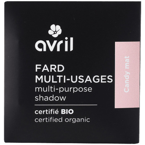 krasa Ženy Oční stíny Avril Certified Organic Eyeshadow - Candy Mat Růžová