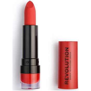 krasa Ženy Rtěnky Makeup Revolution Matte Lipstick - 134 Ruby Červená