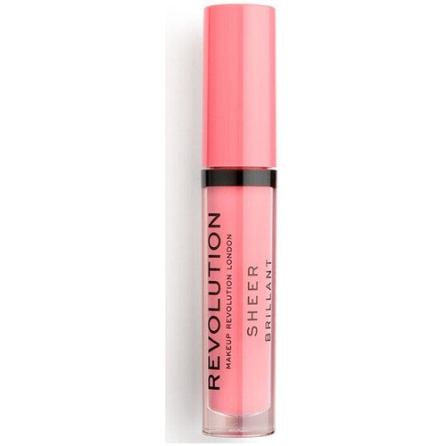 krasa Ženy Lesky na rty Makeup Revolution Sheer Brilliant Lip Gloss - 137 Cupcake Růžová