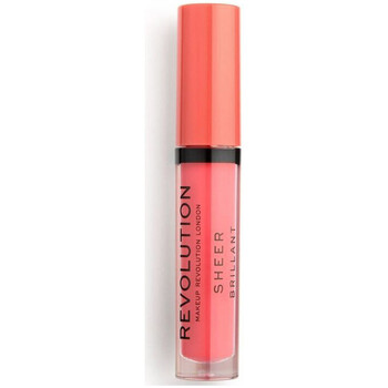 krasa Ženy Lesky na rty Makeup Revolution Sheer Brilliant Lip Gloss - 138 Excess Růžová