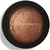 krasa Ženy Rozjasňovače Makeup Revolution Highlighter Powder Skin Finish - Golden Glare Červená