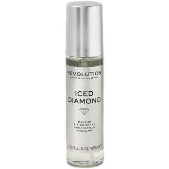 krasa Ženy Podkladový make-up Makeup Revolution Rose Fizz Makeup Fixing Spray - Iced Diamond Bílá