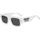 Hodinky & Bižuterie sluneční brýle Dsquared Occhiali da Sole  D2 0089/S VK6 Bílá